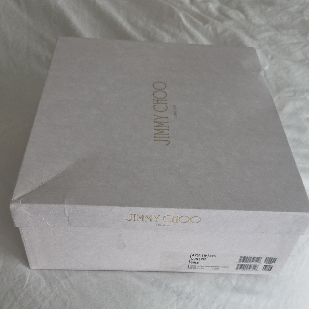 Jimmy Choo Light Gray Shoe Box